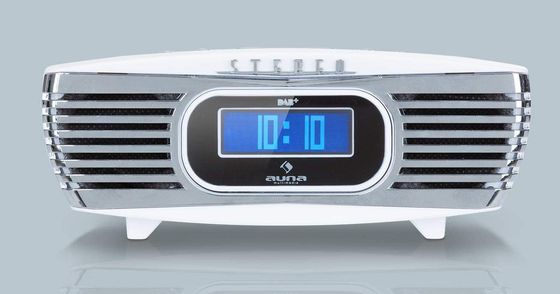 DAB Radio CD Player Retro With Blue LCD
