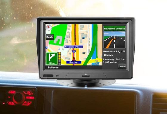 Bluetooth Sat Nav With Settings Button