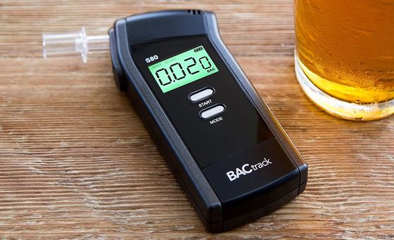 Black Alcohol Breath Analyser With Pint Of Lager