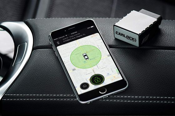 OBD Tracker GPS In Steel With Mobile Phone