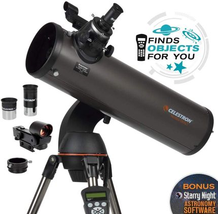 Astronomical Telescope With Accessories