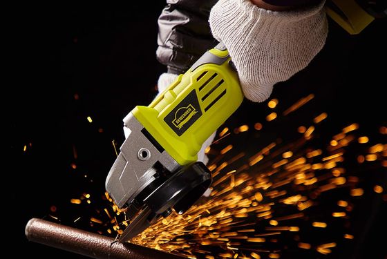 Cordless Angle Grinder In Yellow