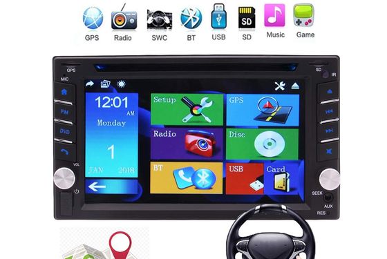 Double DIN Bluetooth Car Stereo With USB Port