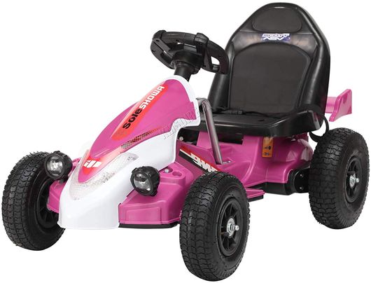 Girls Electric Go Kart With Small Wheels