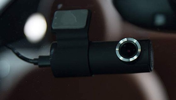 HD Calibre Wireless Sensor Dash Camera In Open Top Car