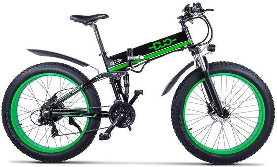 Folding Electric Mountain Bike With Fat Tyres