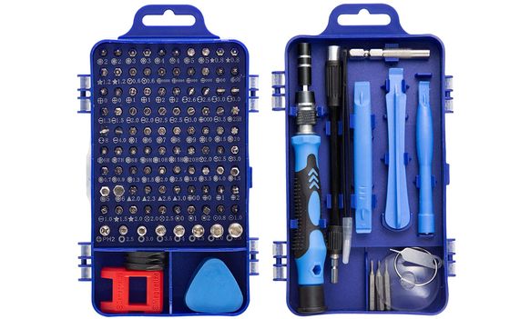 DIY Magnetic Precision Screwdrivers In Blue Box