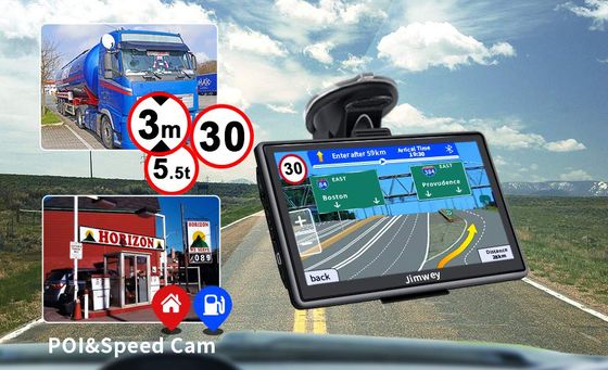 Sat Nav With Bluetooth And Black Frame