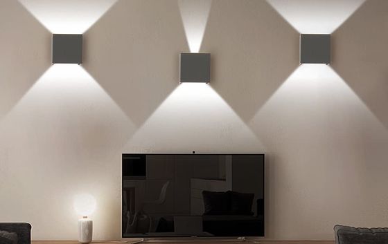 LED Wall Light Giving A Warm White Effect