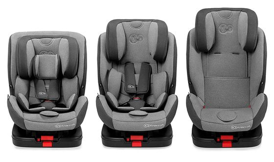 Rear Car Seat In Grey And Black