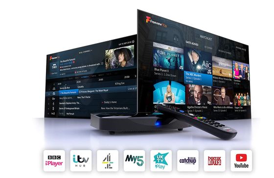 T3-R Freeview Play Box In Black