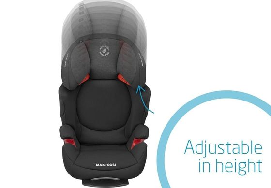 Toddler Booster Car Seat With Red Zones