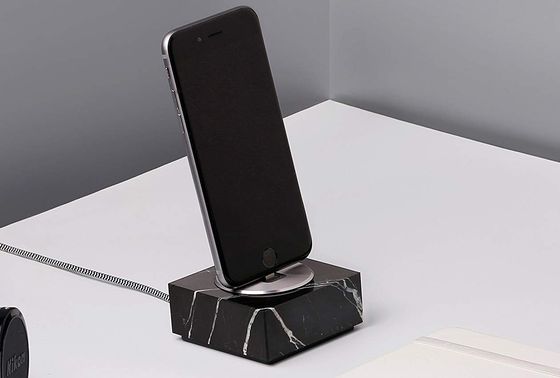 Charging Dock For iPod In Black Marble