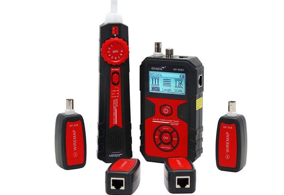 CAT5 Cable Tester In Red And Black