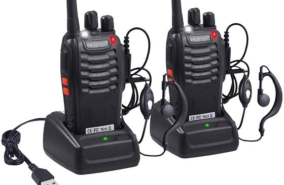 Walkie Talkies With Black USB Cable