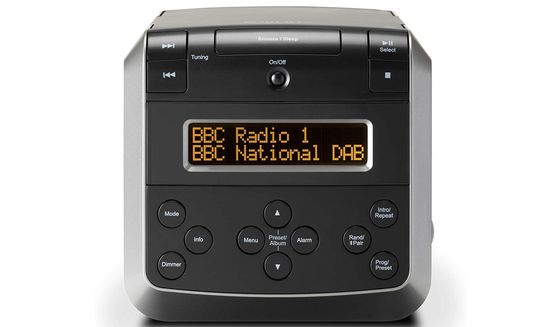 CD Digital FM Radio With Black LCD Screen