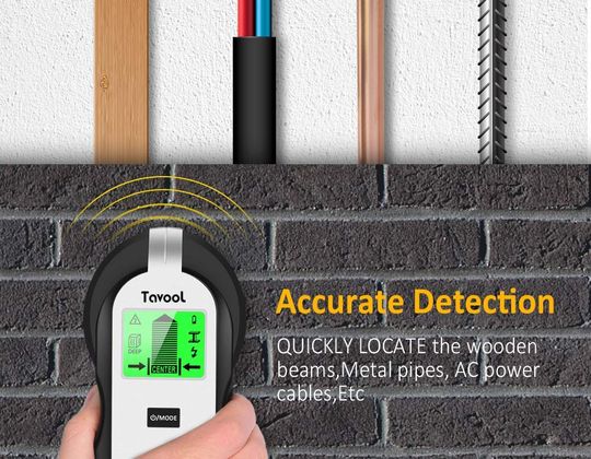 Wire Detector With Green LCD