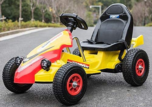 Children's Motorised Go-Kart In Yellow