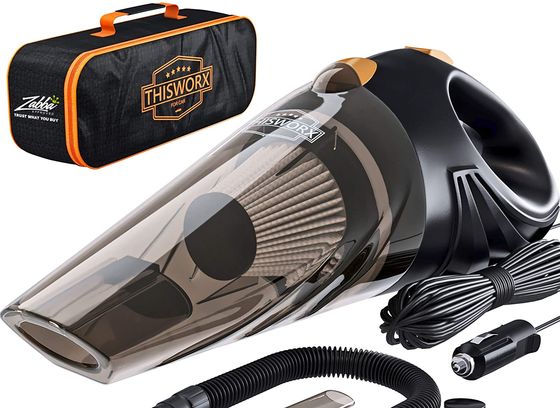 Portable Car Vacuum Cleaner With Bag