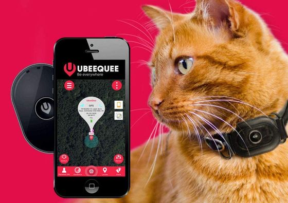GPS Cat Tracking Device With Smartphone