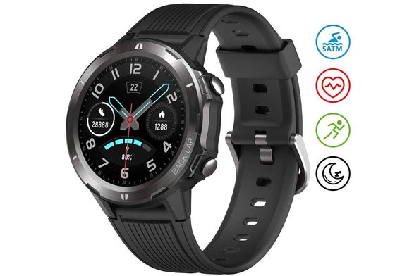 Wearable Sleep Monitor Watch With Round Dial