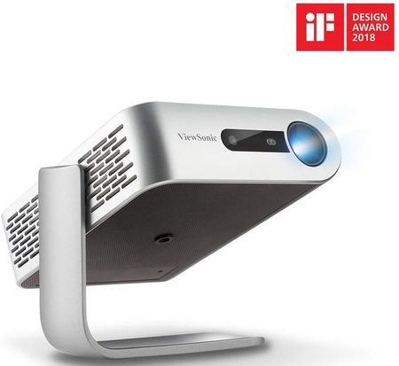 Mini Portable Projector On Curved Stand
