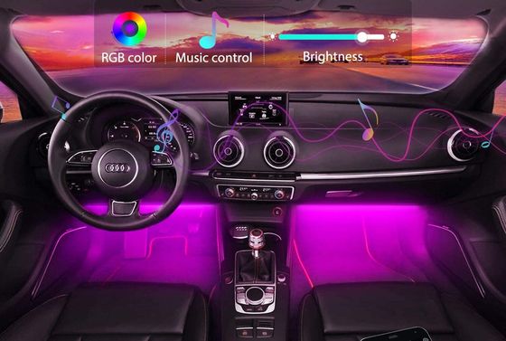 Purple Interior Car Light Colours
