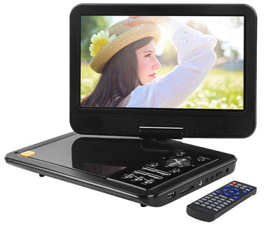 DVD Player In-Car With Black Remote