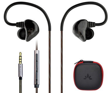 Quality Earbuds Bass With Black Case