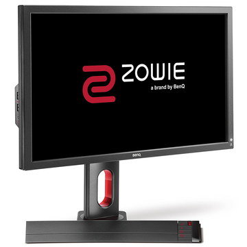 Monitor On Black Stand