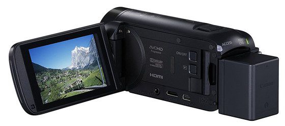 Small Black Video Camcorder