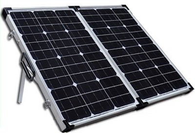 Heavy Duty 100W Solar Panel With Steel Stand