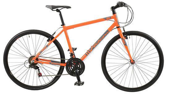 Mountain Bike With Orange Finish