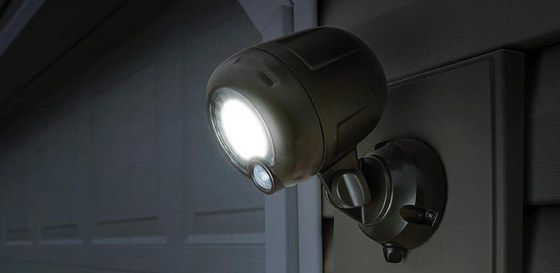 LED Spot Light On Porch