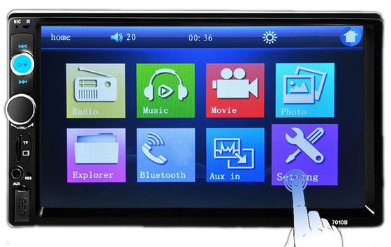 LCD Screen Car Stereo With PHOTO Displaying