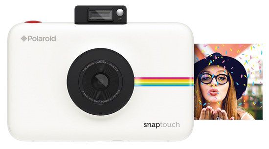 Instant Print Camera With White Exterior