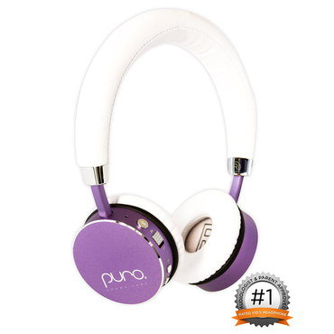 Safe Headphones For Girls With White Head Band
