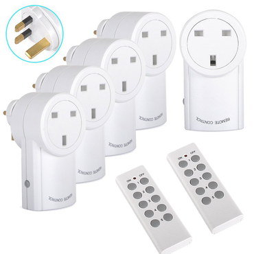 Remote Control Mains Sockets With 3 Pin Plug