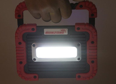 Rechargeable Site Light In Black And Red