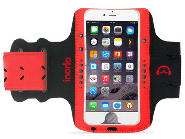 Smartphone Armband Jogging In Black And Red