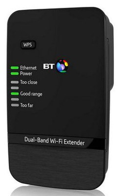 WiFi Extender/Booster 600 in Black