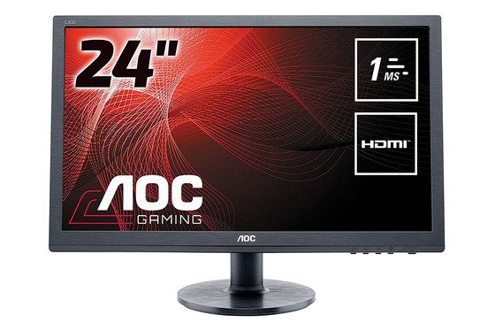 Monitor With HDMI And Round Base