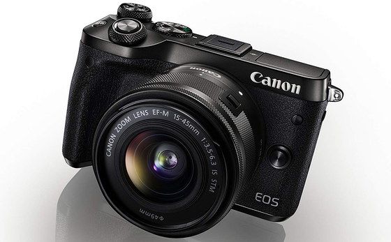 Canon M6 Mirrorless Camera In Black