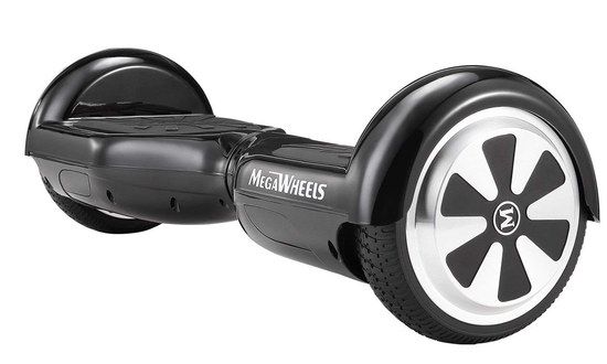Black Hoverboard With Two Wheels