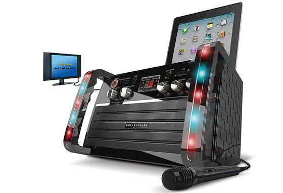 CDG Professional Karaoke Machine Linked To iPad