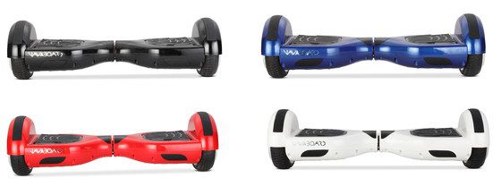 Scooter Hoverboard In Red, White, Blue