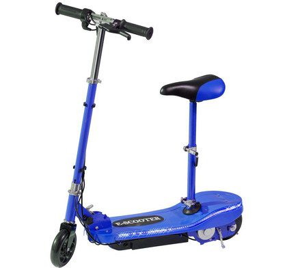 Childrens Electric Scooter In Blue