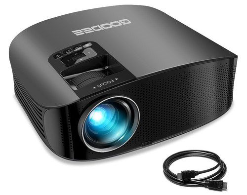 Portable Projector With Black Cable