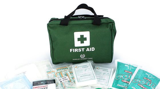 First Aid Kit Medical Bag With White Cross