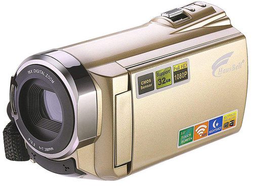 FHD Digital Camcorder In Golden Finish